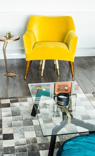 yellow chair in Farmington Hills MI